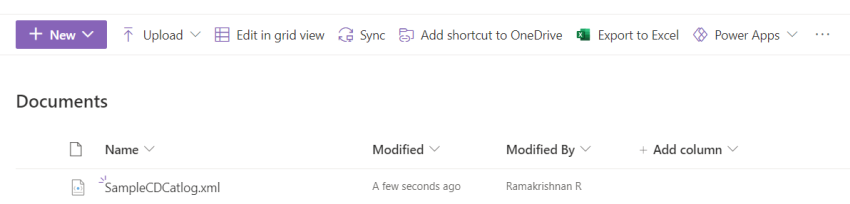 Get XML Data from SP Library And Upload to SP List - JavaScript